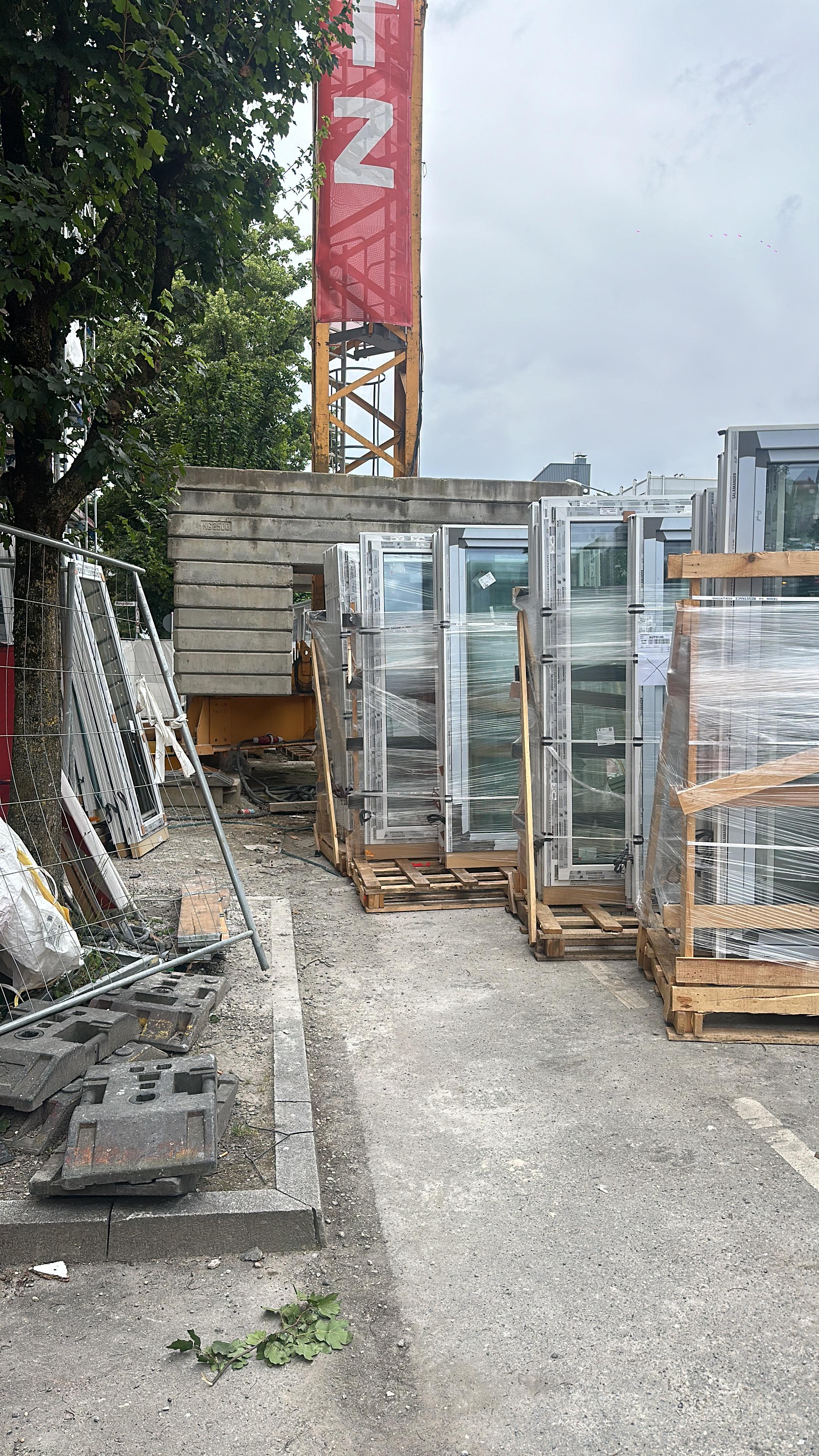 Moderne Kunststofffenster und Schiebetüren - Neubau Projekt